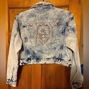 Blue B Denim Blingy 💍 jacket